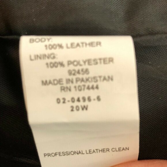 Genuine Leather Jessica London 20W Womens Black Blazer Sleek & Classic Design - Picture 11 of 11